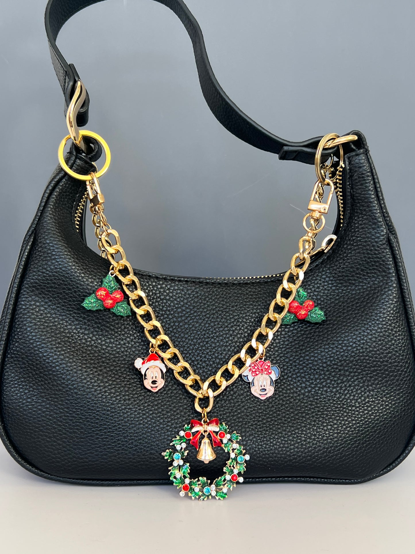 Christmas Wreath Bag Chain PREORDER