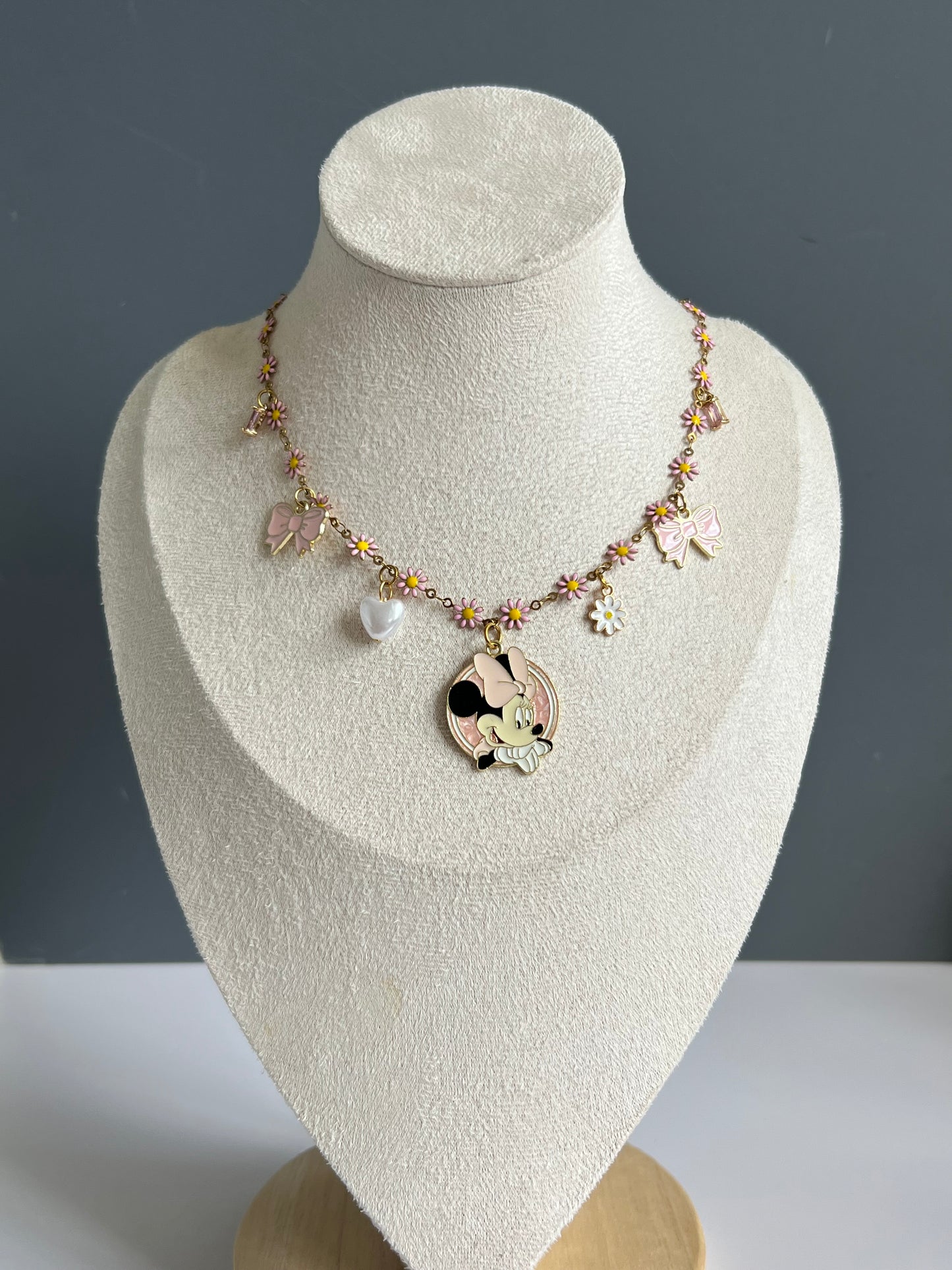 Pink Floral Mouse Creation
