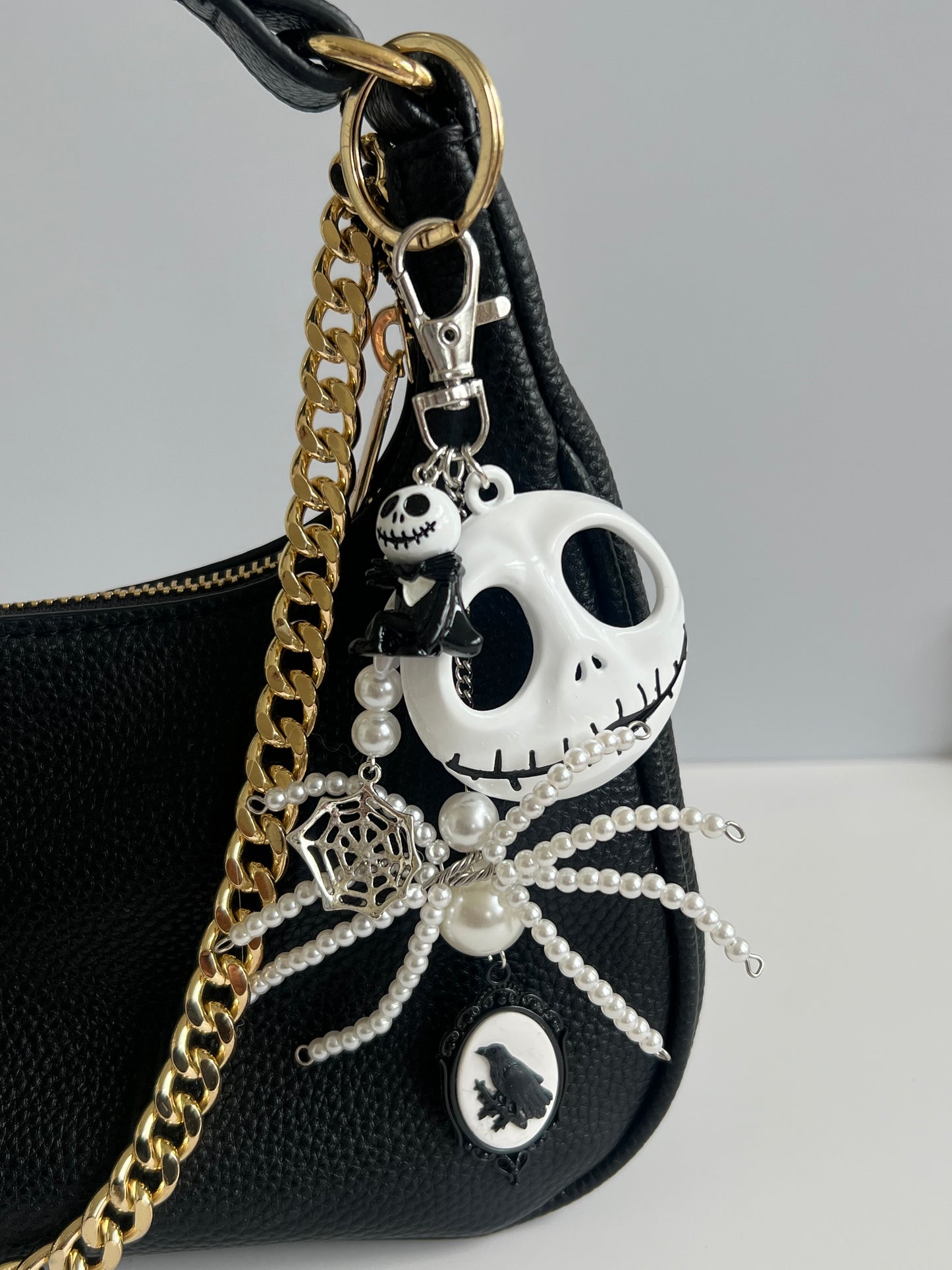 Beaded Nightmare Jack Bag Charm PREORDER