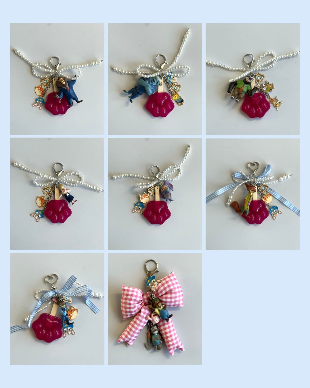 Zoo Friends Bag Charms