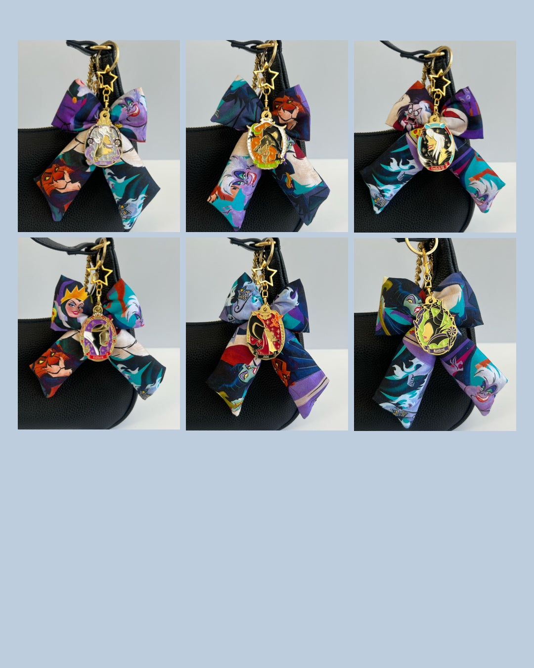 Royal Color Villain Bag Charms