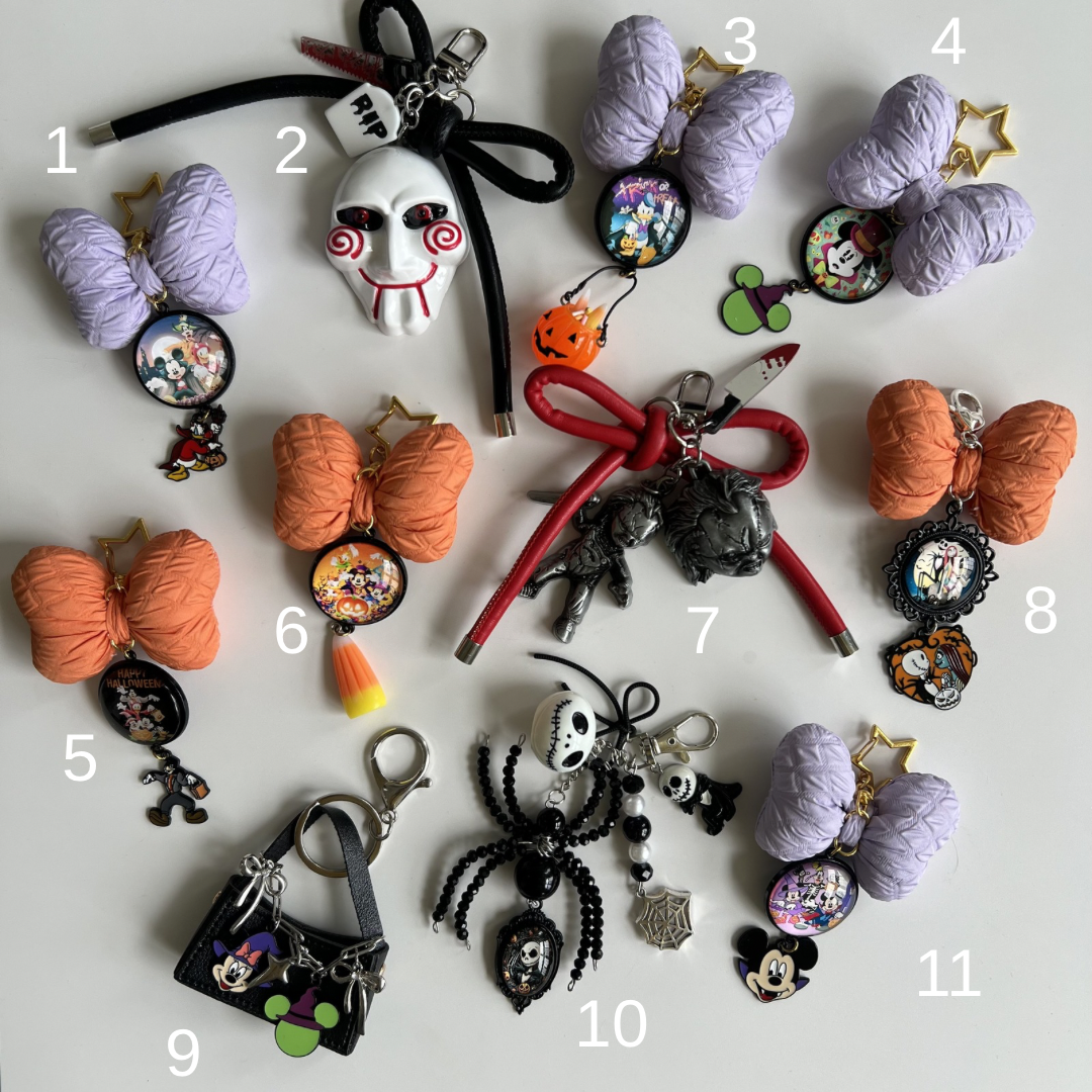Halloween Bag Charms