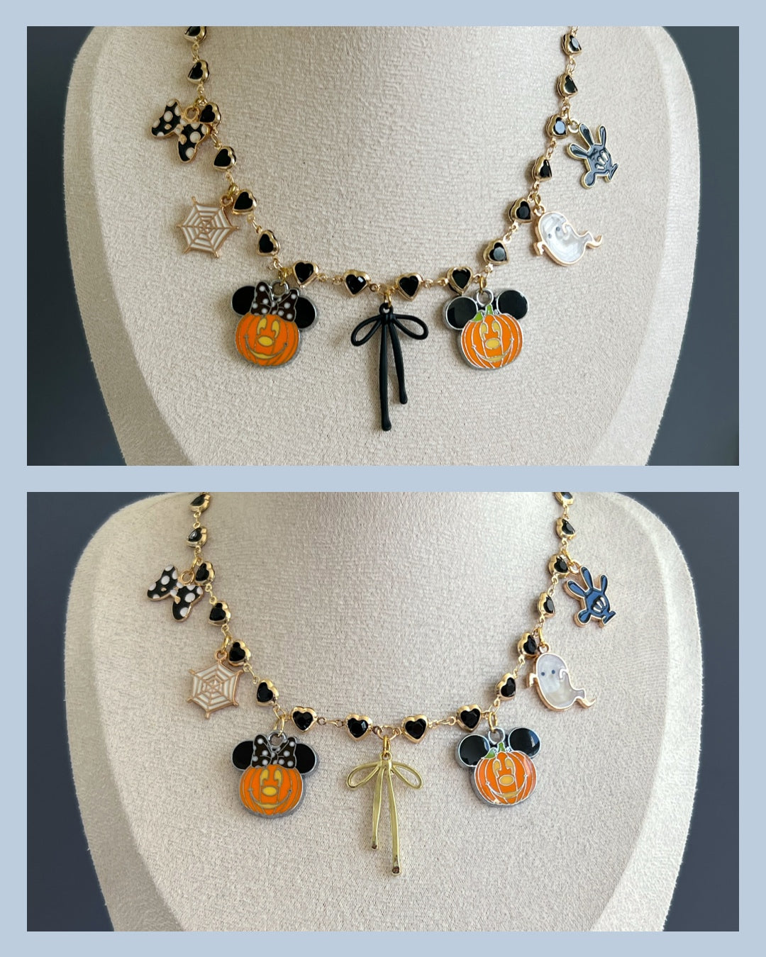 Black Pumpkin Hearts Creation PREORDER