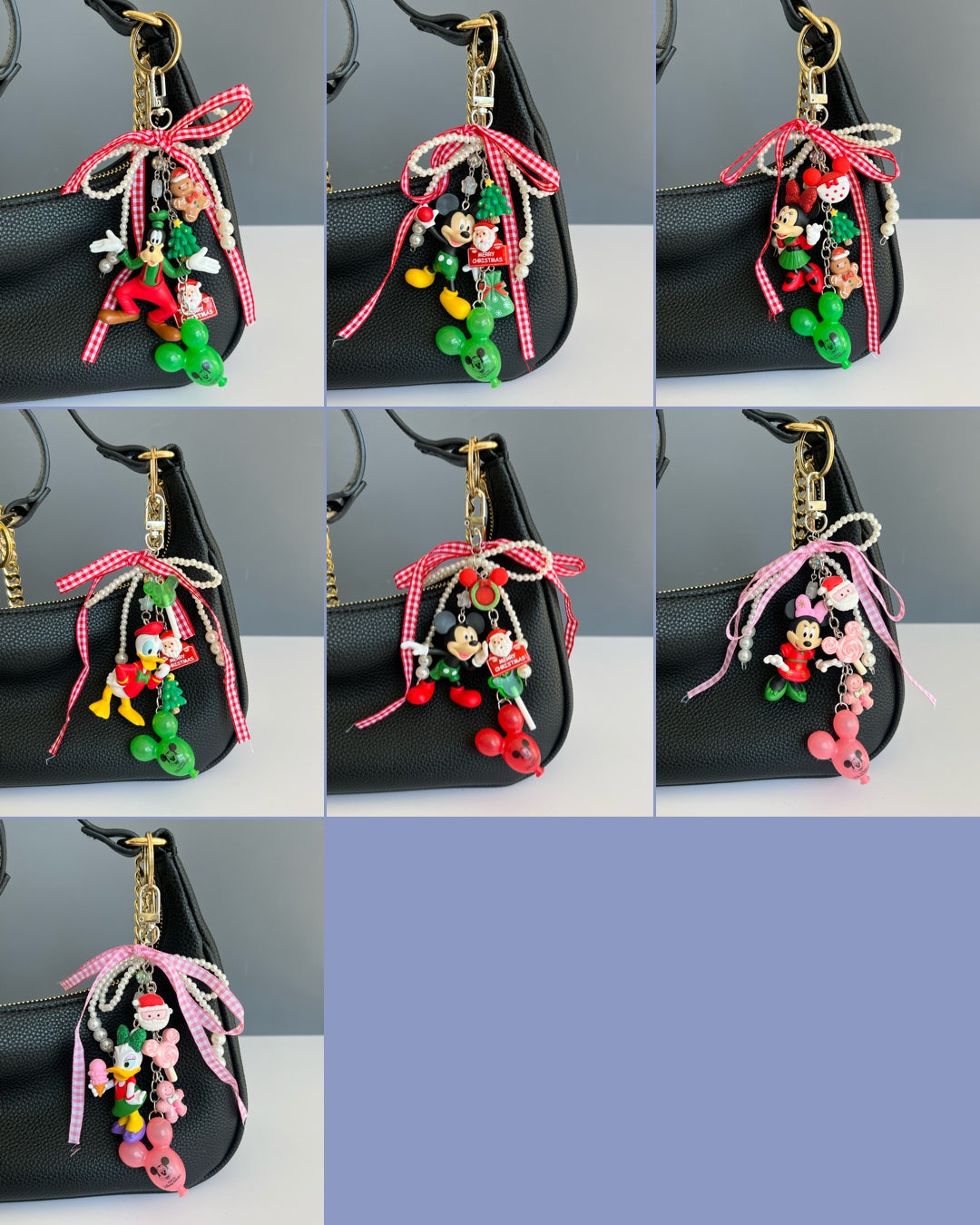 Christmas Character Bag Charm PREORDER