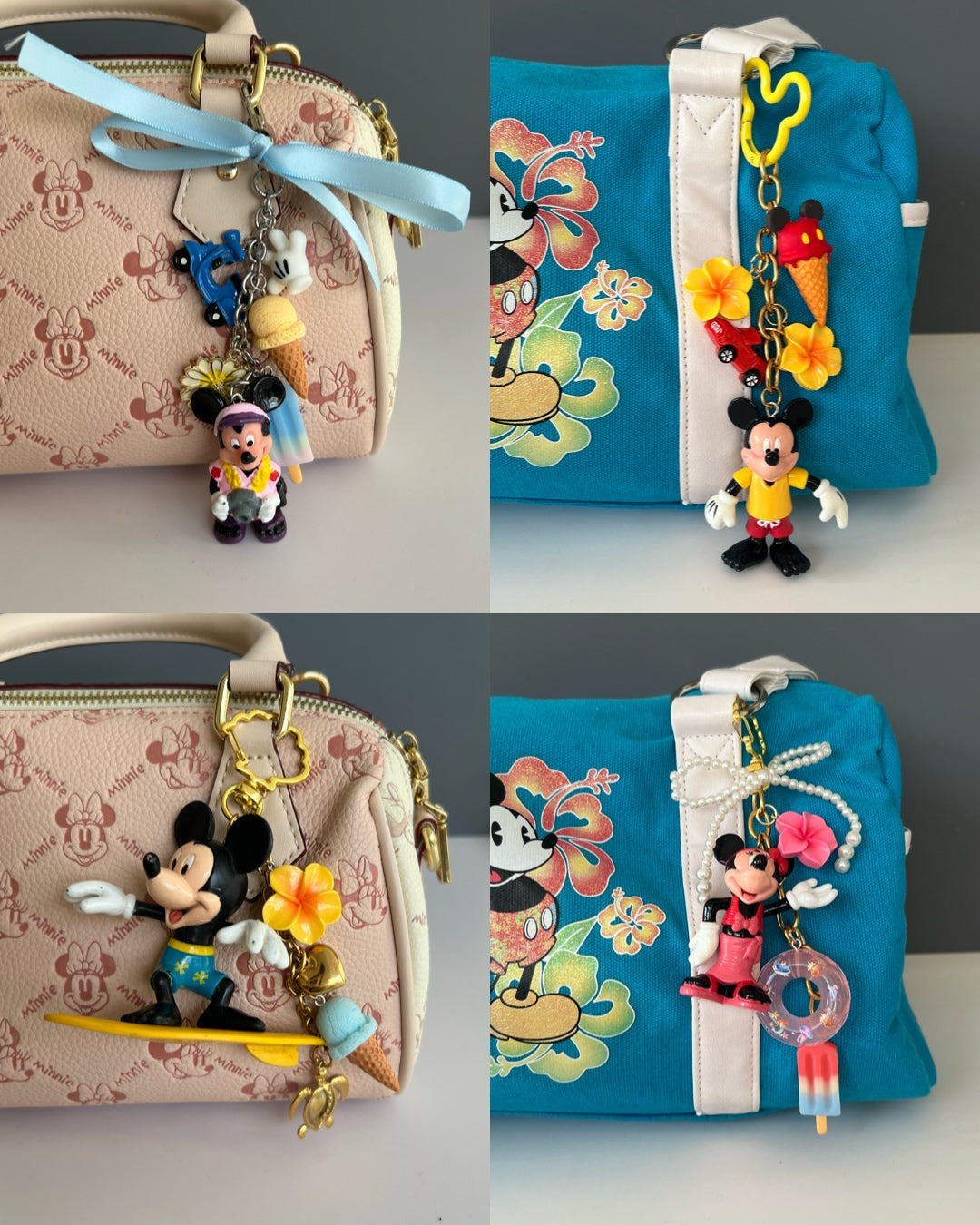 Mouse Vacation Bag Charms