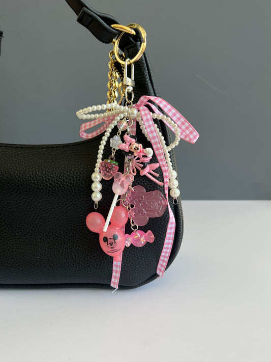 Pink Foodie Bag Charm PREORDER