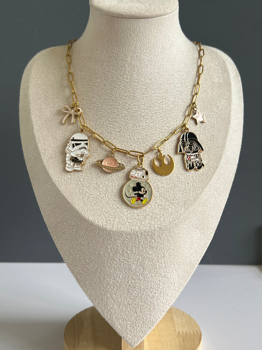 Gold and Pink Space Star Creation