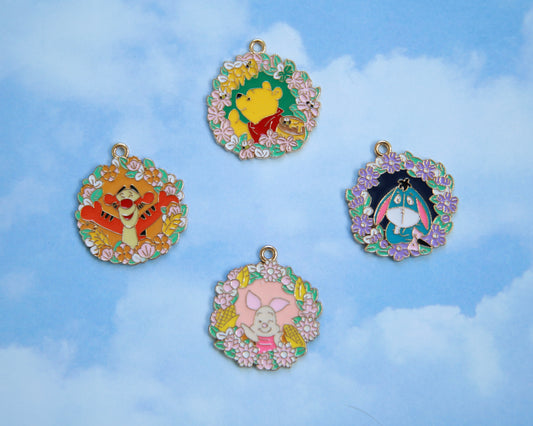 Bear floral portraits