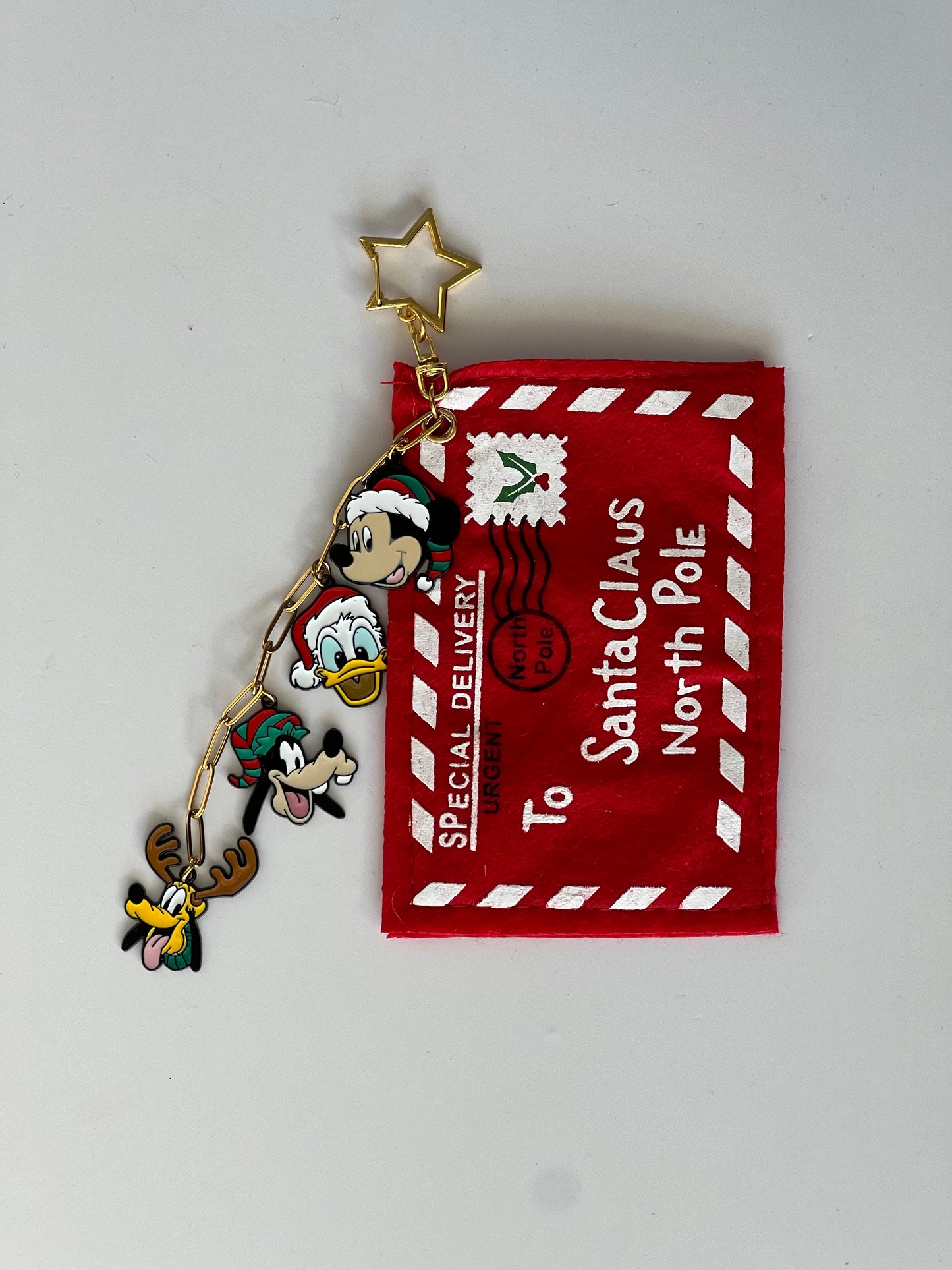 Christmas Letter Bag Charm PREORDER