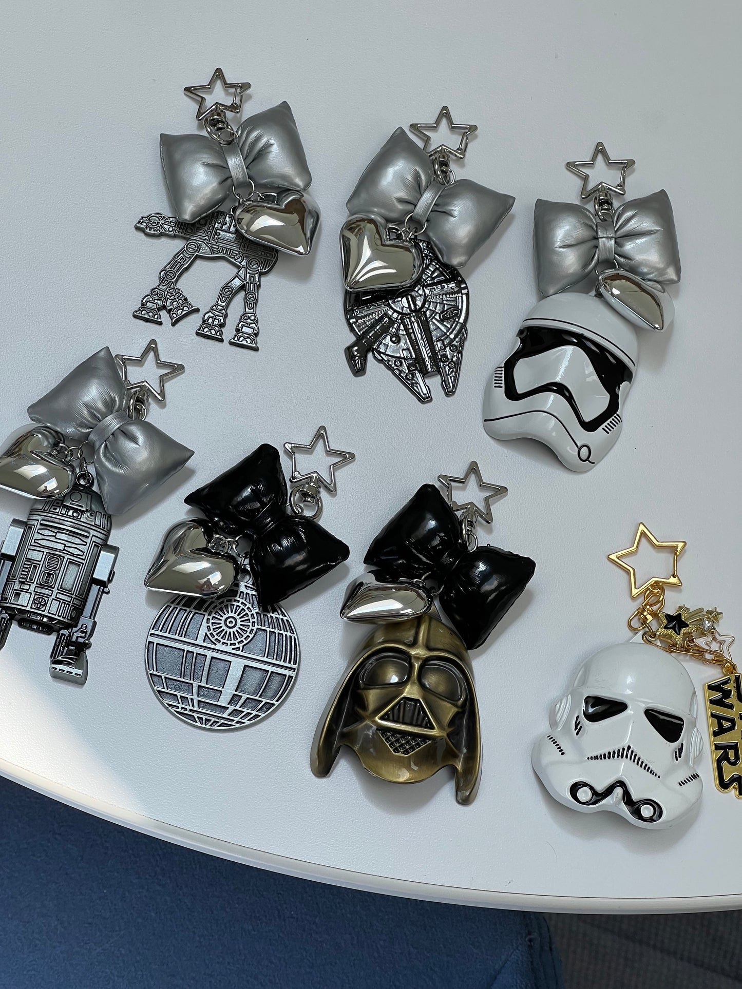 Galaxy bag charms
