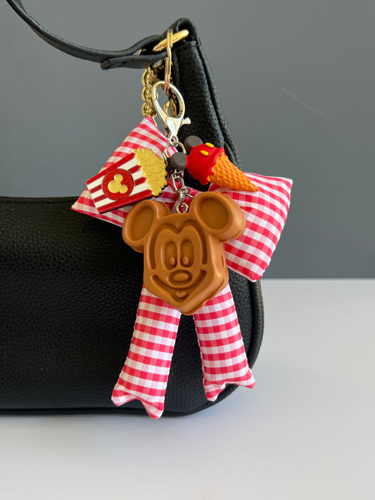 Foodie Puff Bow Bag Charm