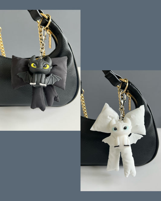 Dragon bag charms