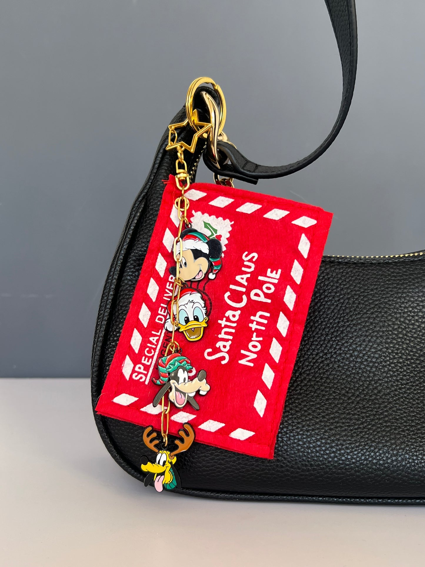 Christmas Letter Bag Charm PREORDER