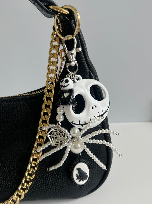 Beaded Nightmare Jack Bag Charm PREORDER