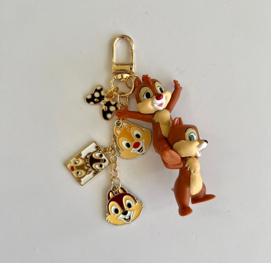 Chipmunks Bag Charm