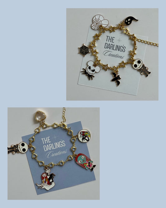 Gold Nightmare Jack Bracelets