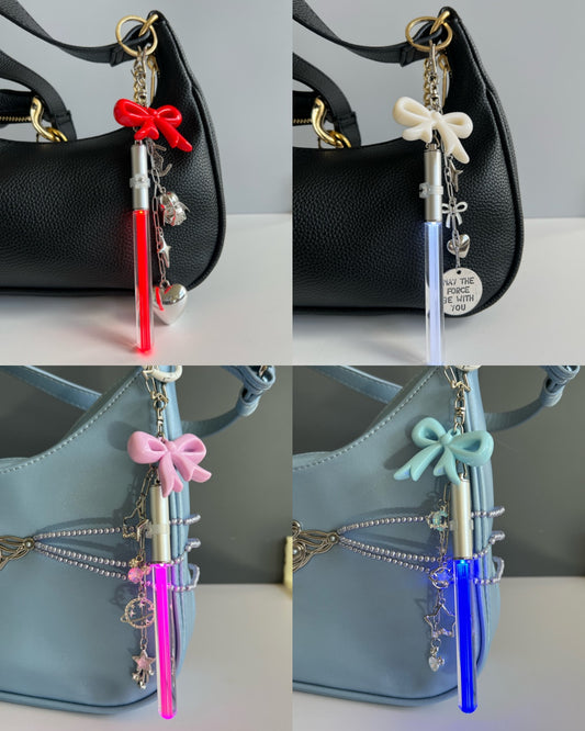 Galactic LIGHT UP Saber Bag Charms