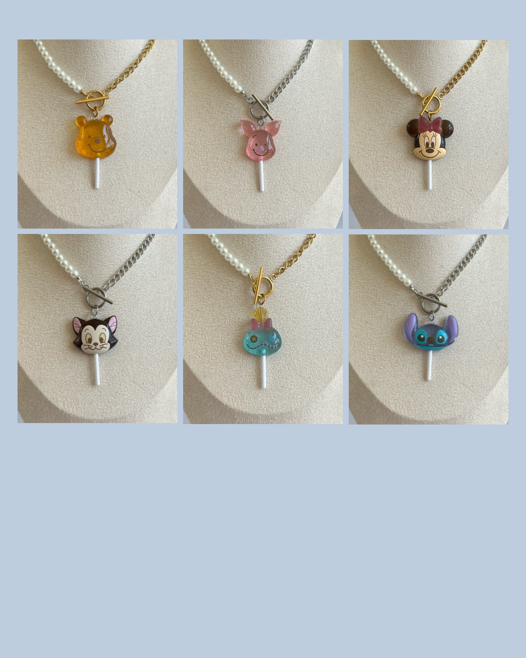 Single Charm Foodie Necklaces