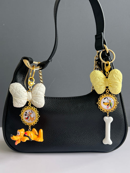 Yellow Dog Bag Charms