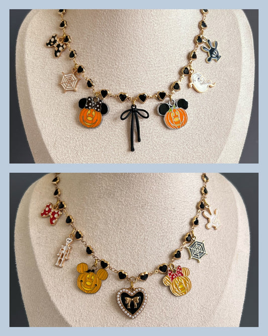 Black Pumpkin Hearts Creation PREORDER