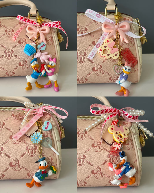 NEW Ducks Valentine Bag Charms PREORDER
