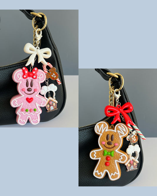 Gingerbread Bag Charm PREORDER