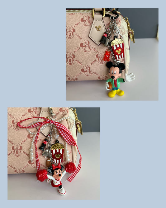 Football Mouse Bag Charms