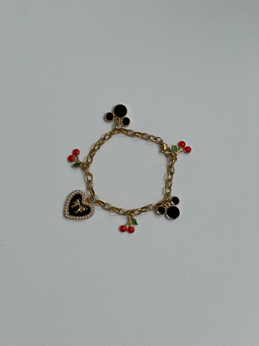 Black cherry bracelet