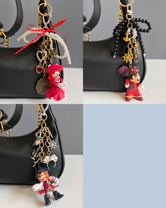 Pirate Bag Charms Mrs Mouse