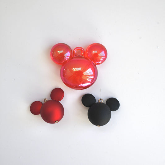 Mouse Bubble Red and Black