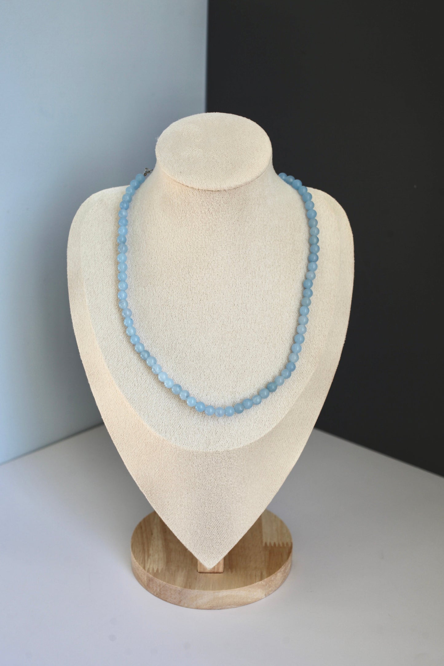 Blue Beaded Chain