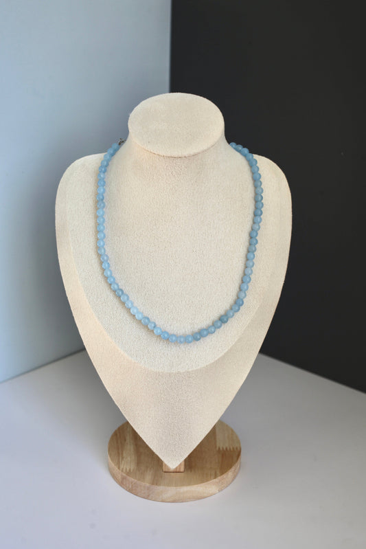 Blue Beaded Chain