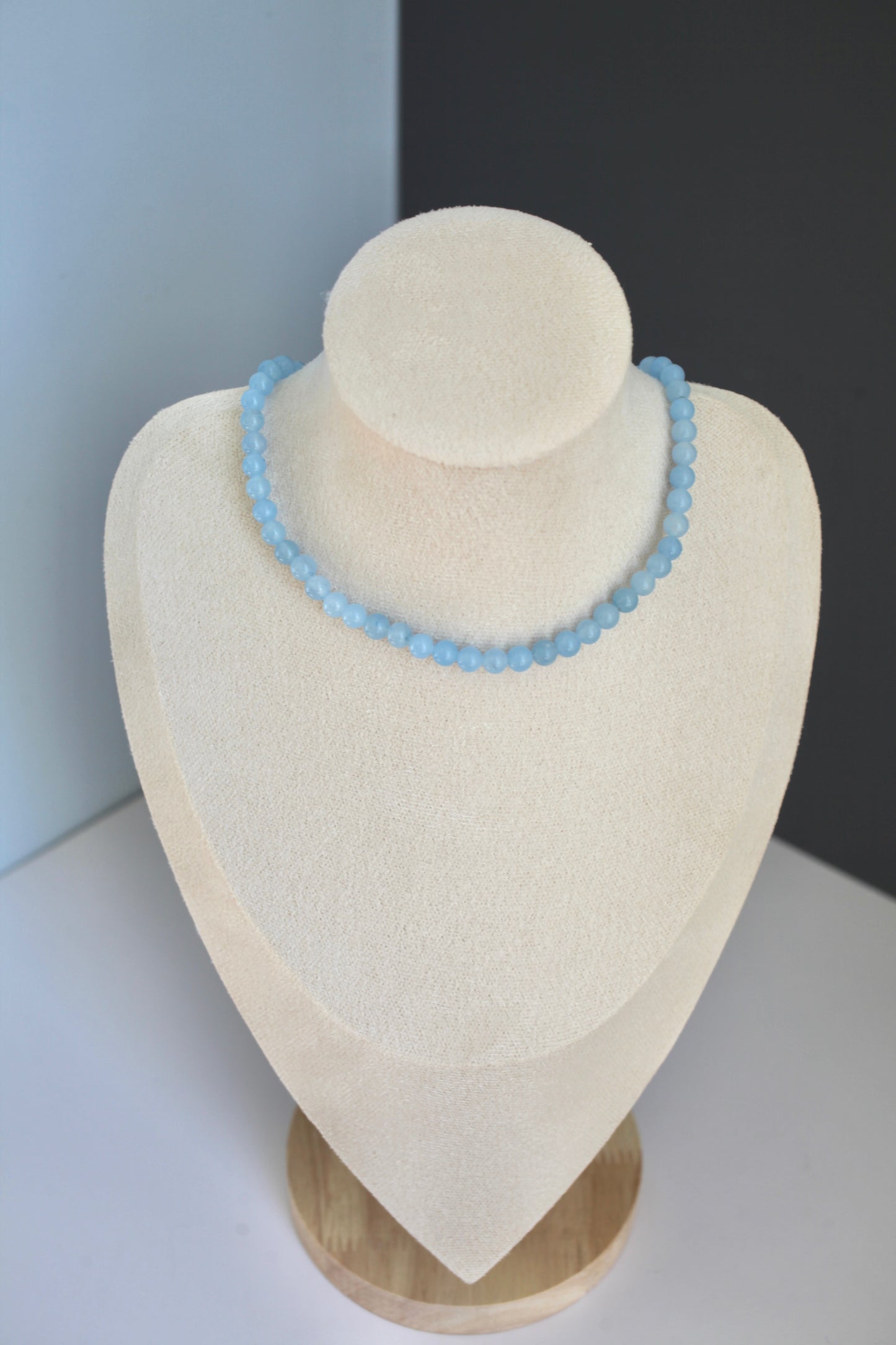 Blue Beaded Chain