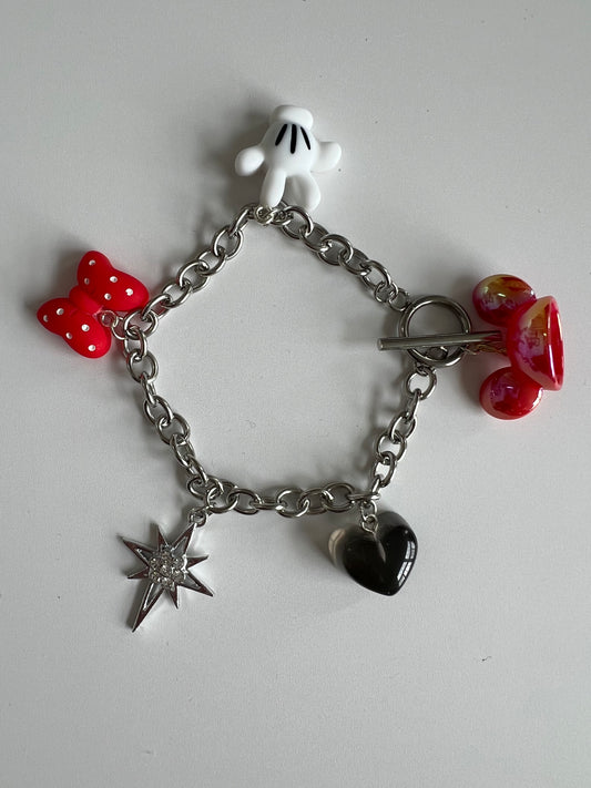 Silver Mouse Bracelet